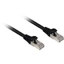 Sharkoon Sharkoon network cable RJ45 CAT.6a SFTP LSOH black 0,5m - HalogenFree