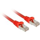 Sharkoon Sharkoon patch network cable SFTP, RJ-45, with Cat.7a raw cable (red, 50cm)