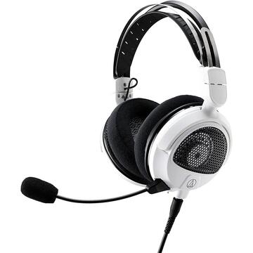 Casti AUDIO-TECHNICA Audio Technica ATH-GDL3WH, gaming headset (white, 3.5 mm jack)