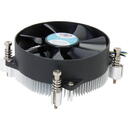 Cooler procesor Inter-Tech 88885250, K-5 ITX, 2000 rpm, 29,8 dBA