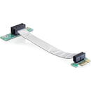 Delock DeLOCK Riser card PCI Express x1> x1 with flexible cable 13 cm directed left riser card