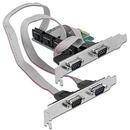 Delock DeLOCK PCI Express card to 4 x serial RS-232, interface card