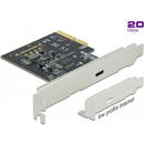 Delock DeLOCK PCIe x4> 4x external SuperSpeed USB 20 Gbps (USB 3.2 Gen 2x2) USB Type-C