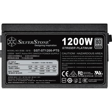 Sursa Silverstone Technology Sursa de alimentare SST-ST1200-PTS 1200W ATX PFC Activ