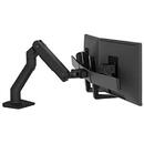 ERGOTRON Ergotron HX Dual desk mount, monitor mount (black)