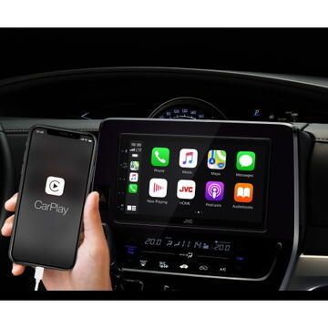 Sistem auto JVC KW-M560BT car media receiver Black 200 W Bluetooth