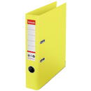 Biblioraft Esselte No.1 Power Recycled, carton cu amprenta CO2 neutra, A4, 50 mm, galben