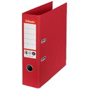 Esselte Biblioraft Esselte No.1 Power Recycled, carton cu amprenta CO2 neutra, A4, 75 mm, rosu
