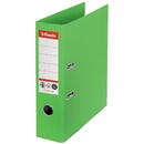 Esselte Biblioraft Esselte No.1 Power Recycled, carton cu amprenta CO2 neutra, A4, 75 mm, verde