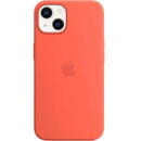 Apple Silicone Case with MagSafe pentru iPhone 13, Nectarine