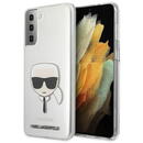 Karl Lagerfeld Karl Lagerfeld Husa Karl's Head Samsung Galaxy S21 Plus Transparent