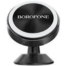 Borofone Borofone Suport Auto BH5 Platinum Magnetic Black (prindere de bord)