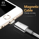 Mcdodo Mcdodo Cablu Magnetic Lightning Silver (1.2m, 2.4A max, led indicator)-T.Verde 0.1 lei/buc