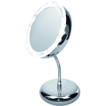 Oglinzi cosmetice Oglinda cosmetica reglabila cu lupa si Iluminare cu LED Adler 2159