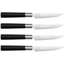 KAI KAI Wasabi Black steak knife set 67S-4