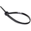 Generic FASETE PRINDERE 2.5MM/10CM SET 100BUC - NEGRU