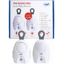 PNI Audio Baby Monitor PNI B5500 PRO wireless, intercom, cu lampa de noapte, functie Vox si Pager, sensibilitate microfon reglabila