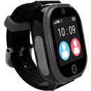 MyKi Watch 4 Lite cu tripla localizare (LBS, GPS, Wi-Fi), impermeabil, Black