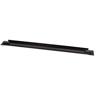 PANOU gestionare cabluri LOGILINK, tip masca orizontala, 19 inch, 1U, instalare fara unelte, negru, "PN105B"