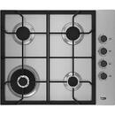 Beko Gas hob HIBW64125SX Argintiu 4 zone de gatit