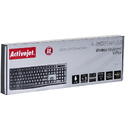 Activejet Activejet USB keyboard K-3803SW Negru Wireless fara fir