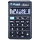 Donau Tech Calculator de buzunar, 8 digits, 114 x 69 x 18 mm, Donau Tech DT2085 - negru