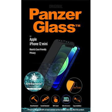 PanzerGlass ™ Apple iPhone 12 Mini - Privacy | Screen Protector Glass