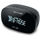 Muse M-150 CDB radio Clock Analog & digital Black