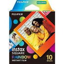 Fujifilm Fujifilm Instax Square SQ10/SQ6/SQ1 Rainbow instant picture film 10 pc(s) 86 x 72 mm