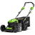 Cordless Lawnmower with Drive 40V 46 cm Greenworks GD40LM46SP - 2506807