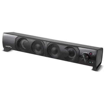 AUDIOCORE 2in1 PC Speaker/Soundbar RGB LED Backlight