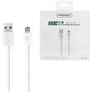 nafumi USB MICRO NAFUMI NFM-M12 CABLE WHITE  1 METER FAST CHARGER 4A