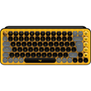 POP Keys Bluetooth Mechanical Keyboard - BLAST YELLOW - US INT'L Negru/Galben Bluetooth Fara fir