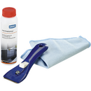 Hob Cleaning Kit, 3-Part, Cleaner, Scraper, Microfibre Cloth