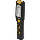 6+1 LED, 300lm+100lm, Rechargeable, Multi-Function Light, Black/Yellow