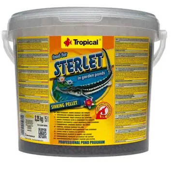 Hrana pesti TROPICAL FOOD FOR STERLET 5L/3,25KG