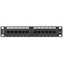 LANBERG LANBERG PATCH PANEL 10" (12 PORT, 1U, CAT.5E UTP)