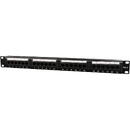 GEMBIRD PATCH PANEL WITH SHELF FOR CABLE ORGANIZATION NPP-C624CM-001 (1U; 19 
