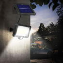 MACLEAN Maclean Energy MCE438 Solar LED Floodlight with motion sensor, IP44, 5W, 400lm, 6000K cold white, lithium battery 1300 mAh, 5.5V DC