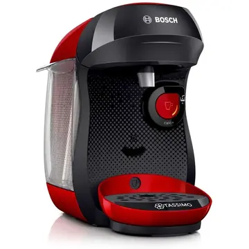 Espressor Bosch Tassimo Happy TAS1003, 0.7l, 1400W, rosu/negru