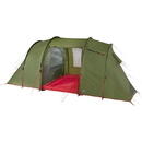 High Peak High Peak Vis a Vis tunnel tent Goose 4 LW (olive green/red, with 2 bedrooms, model 2022)