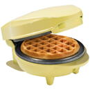 Bestron Bestron mini waffle machine, 550 W, Galben