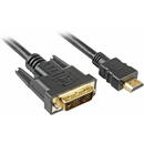 Sharkoon Sharkoon Adapter HDMI -> DVI-D (18+1) black 2m