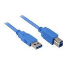 Sharkoon Sharkoon Cable USB 3.0 A-B black 5m