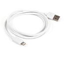 OWC Prem. Braided USB - Lightning 1,0m - white