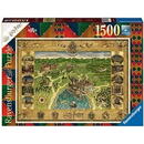 Ravensburger Ravensburger Puzzle Hogwarts Map 1500 - 16599