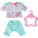 Zapf ZAPF Creation BABY born® leisure suit Aqua 43cm, doll accessories (jacket and trousers, including clothes hanger)