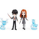 Spin Master Wizarding World Harry Potter - Friends playset with Harry Potter and Ginny Weasley collectible figures and 2 Patronus protection creatures, play figure