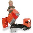 LENA LENA GIGA TRUCKS garbage truck, toy vehicle (orange)