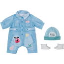 Zapf ZAPF Creation BABY born Deluxe Jeans Overall 43cm, doll accessories (one piece suit, hat and shoes)